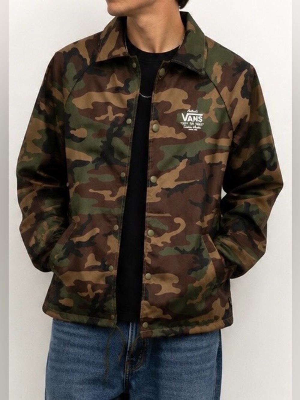 Vans Camo Windbreaker Jacket - S  Men’s